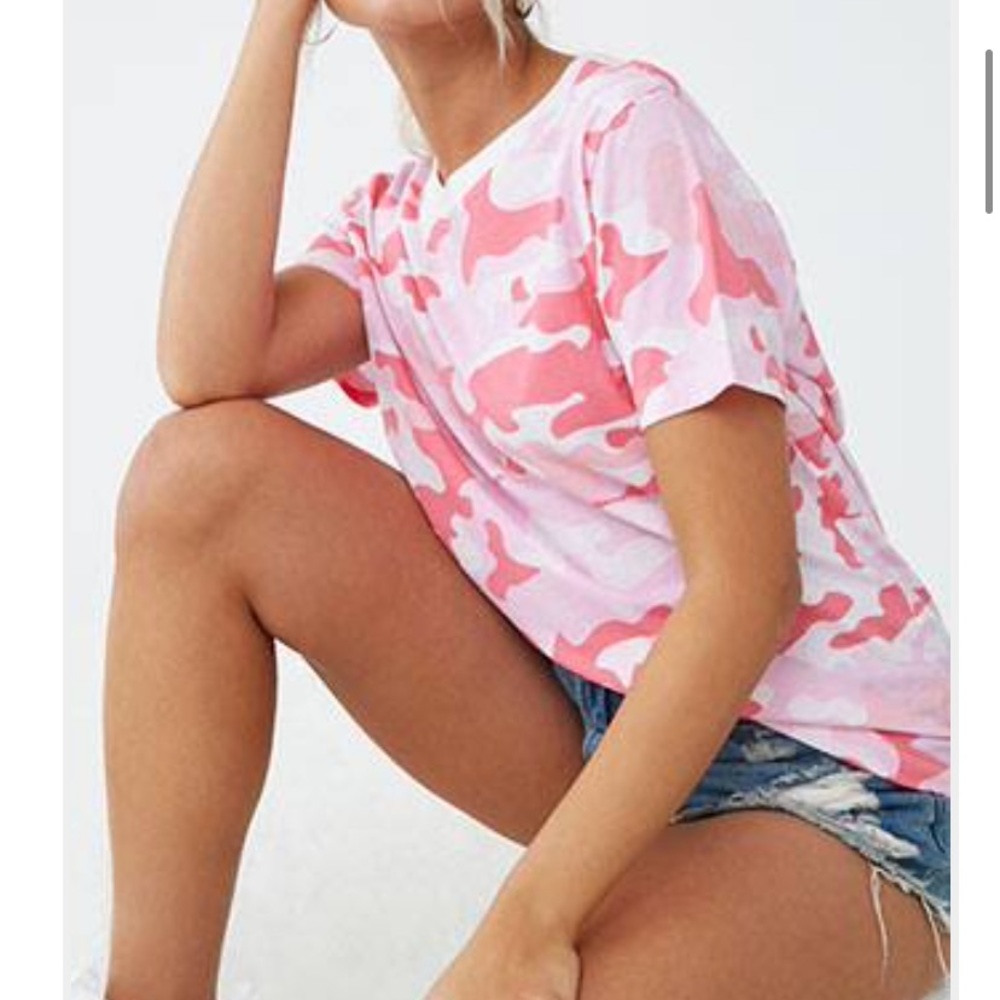 Camo Pink Tee